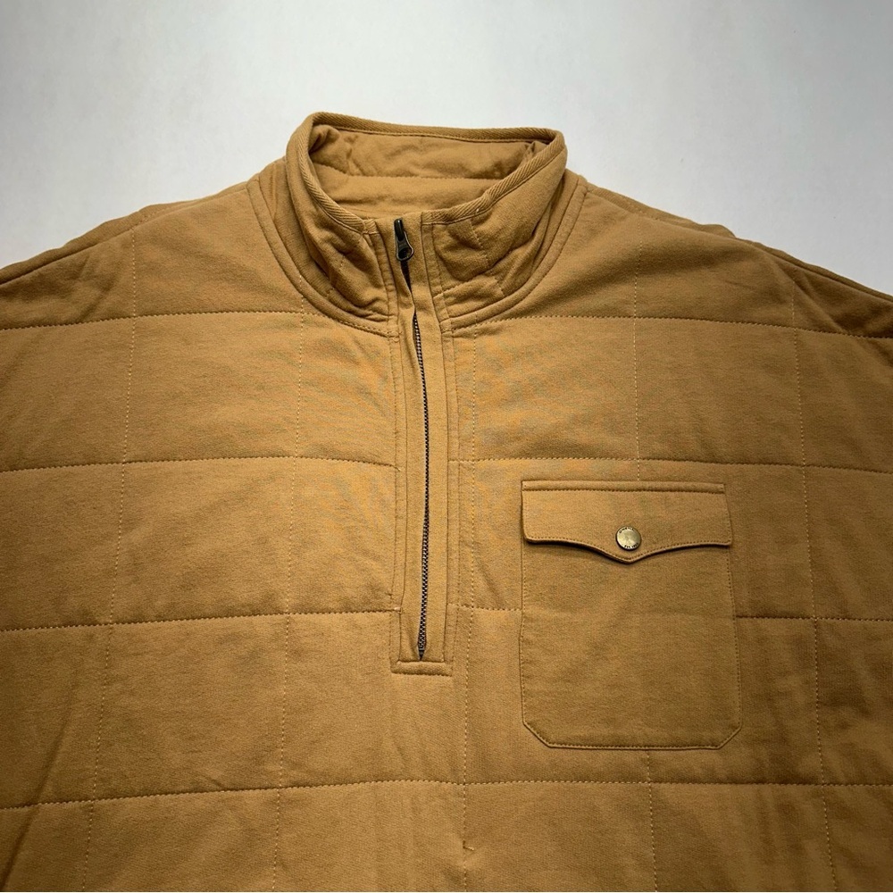 O'Neill Mable Quilted Pullover Jacket Camel Women’s Size Medium - Picture 2 of 8